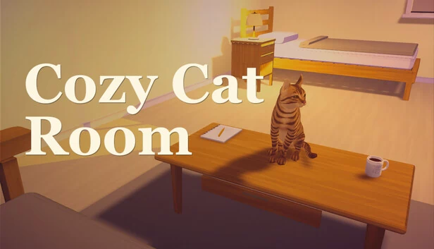 温馨猫咪房间：与你的猫共度专注时光（Cozy Cat Room: Focus Time with Your Cat） 游戏封面