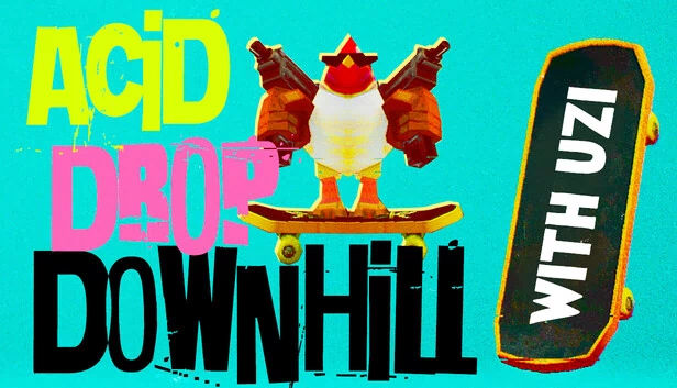 ACID DROP DOWNHILL: WITH UZI 游戏封面