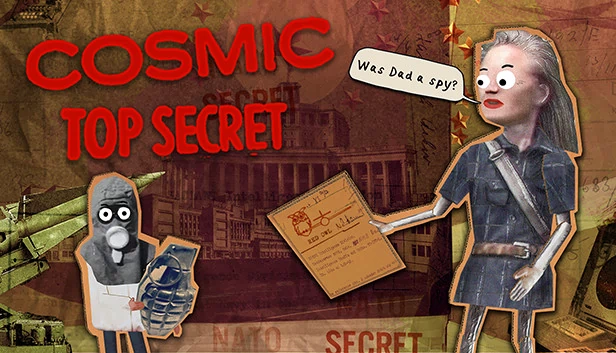 宇宙绝密（Cosmic Top Secret） 游戏封面