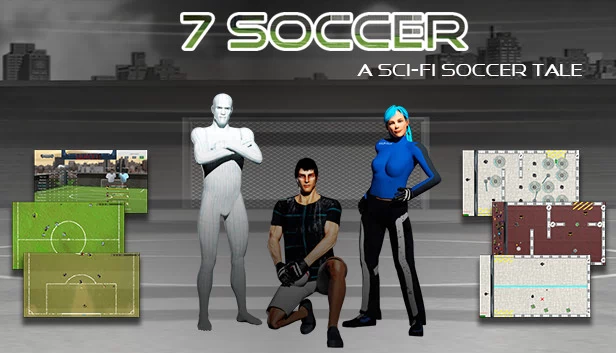 7 足球：科幻足球故事（7 Soccer: a sci-fi soccer tale） 游戏封面