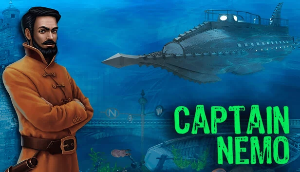 隐藏物体冒险：尼莫船长（Hidden Object Adventure: Captain Nemo. Objets Cachés） 游戏封面