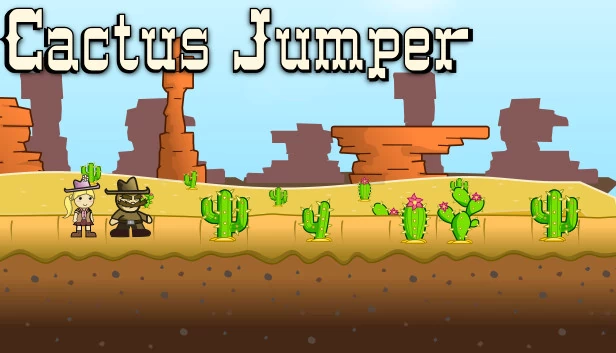 仙人掌跳跃者（Cactus Jumper） 游戏封面
