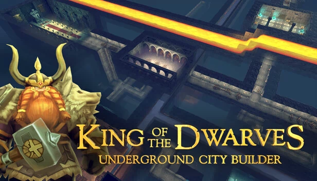 矮人之王：地下城市建设者（King of the Dwarves: Underground City Builder） 游戏封面