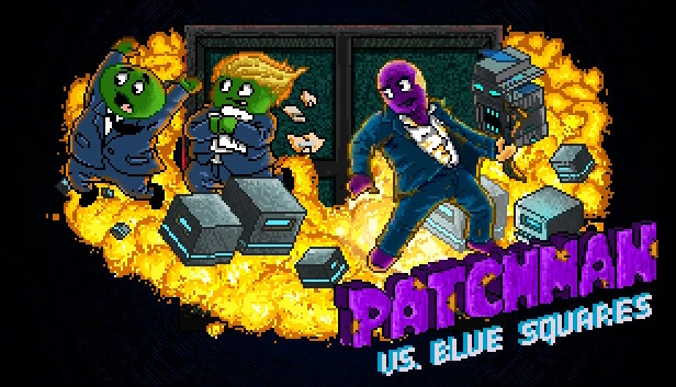 补丁侠大战蓝色方块（Patchman vs. Blue Squares） 游戏封面