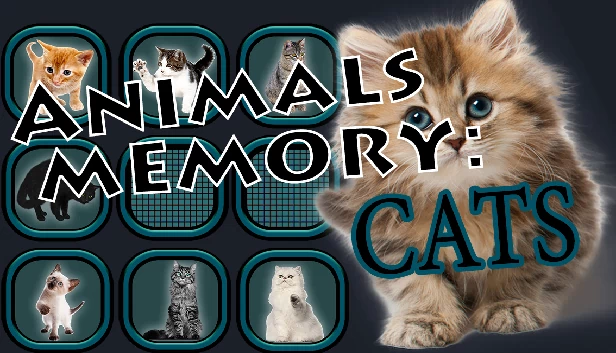 动物记忆：猫（Animals Memory: Cats） 游戏封面