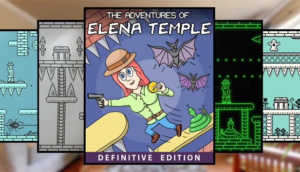 艾琳娜神庙的冒险：终极版（The Adventures of Elena Temple: Definitive Edition） 游戏封面