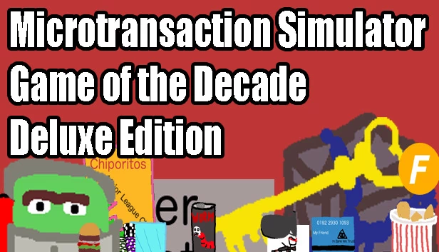微交易模拟器：十年最佳游戏 豪华版（Microtransaction Simulator Game of the Decade: Deluxe Edition） 游戏封面