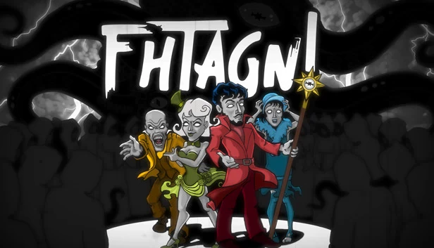 Fhtagn! - 疯狂蔓延传说（Fhtagn! - Tales of the Creeping Madness） 游戏封面