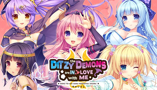 冒失恶魔爱上我（The Ditzy Demons Are in Love With Me） 游戏封面