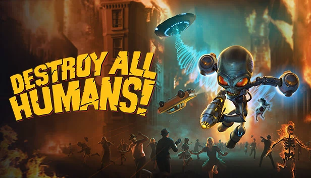 毁灭全人类！（Destroy All Humans!） 游戏封面