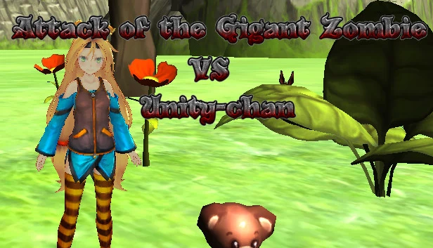 僵尸巨人袭击 vs 统子（Attack of the Gigant Zombie vs Unity chan） 游戏封面