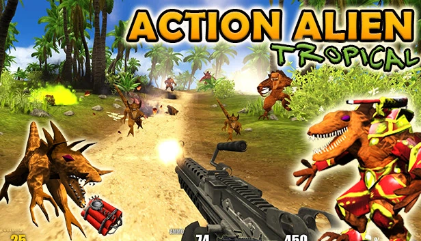 动作外星人：热带（Action Alien: Tropical） 游戏封面