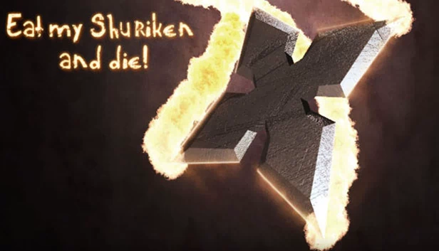 吃我手里剑去死！（Eat my Shuriken and Die!） 游戏封面