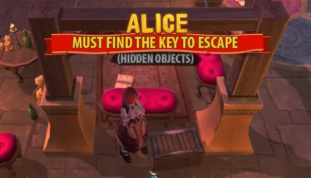 爱丽丝必须找到钥匙才能逃脱（隐藏物品）（Alice Must Find The Key To Escape (Hidden Objects)） 游戏封面