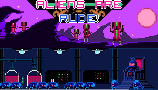 外星人很粗鲁！（Aliens Are Rude!） 游戏封面