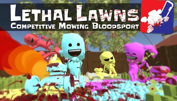 致命草坪：竞技割血运动（Lethal Lawns: Competitive Mowing Bloodsport） 游戏封面