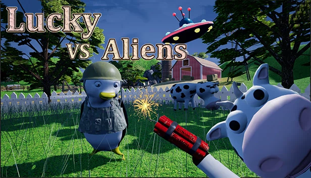 幸运儿大战外星人（Lucky VS Aliens） 游戏封面