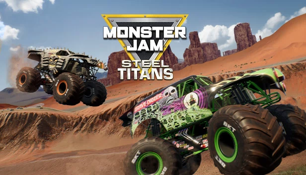 怪兽卡车 钢铁泰坦（Monster Jam Steel Titans） 游戏封面