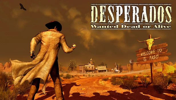 赏金奇兵：西部通缉令（Desperados: Wanted Dead or Alive） 游戏封面