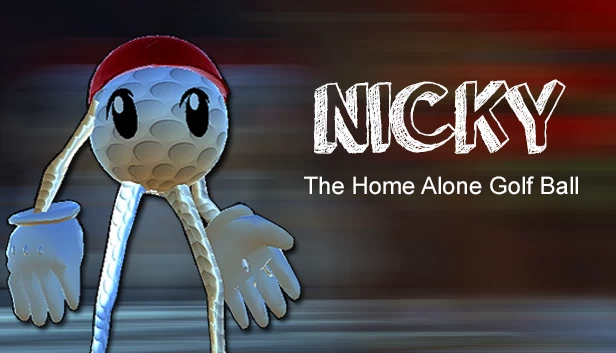 Nicky - 独自在家的高尔夫球（Nicky - The Home Alone Golf Ball） 游戏封面
