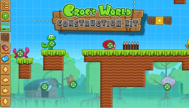 Croc 的世界构建工具包（Croc's World Construction Kit） 游戏封面