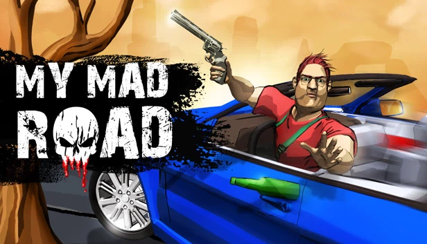 我的疯狂之路 - 冒险竞速与射击（My Mad Road - adventure racing & shooting） 游戏封面