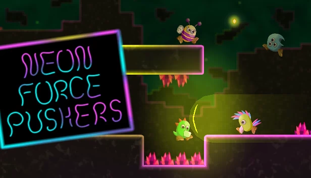 霓虹推手（Neon Force Pushers） 游戏封面