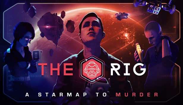 钻井平台：星图谋杀案（The Rig: A Starmap to Murder） 游戏封面