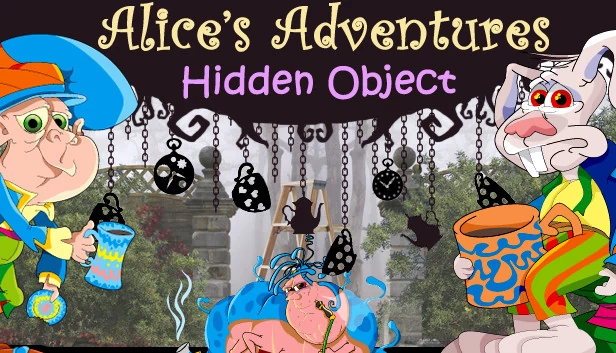 爱丽丝梦游仙境 - 隐藏物品解谜游戏（Alice's Adventures - Hidden Object Puzzle Game） 游戏封面