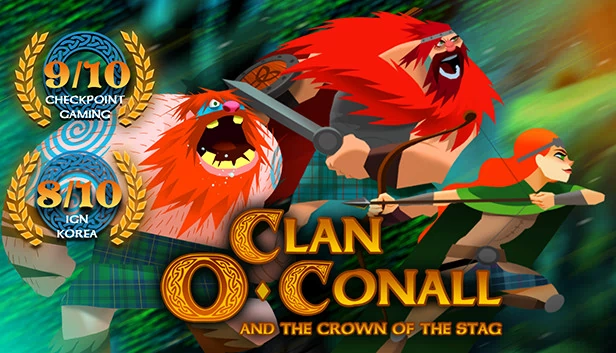 奥康纳尔家族与雄鹿王冠（Clan O'Conall and the Crown of the Stag） 游戏封面