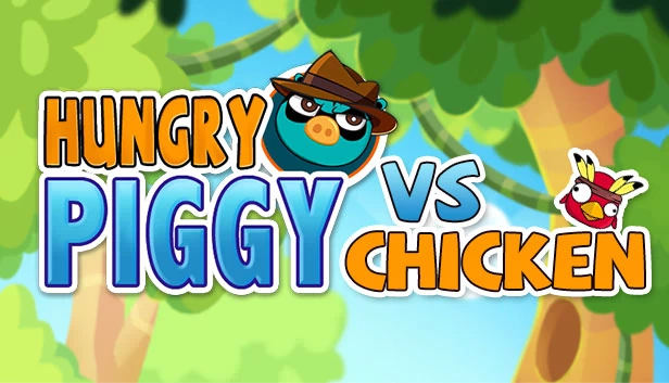 饥饿小猪大战小鸡(Hungry Piggy vs Chicken) 游戏封面
