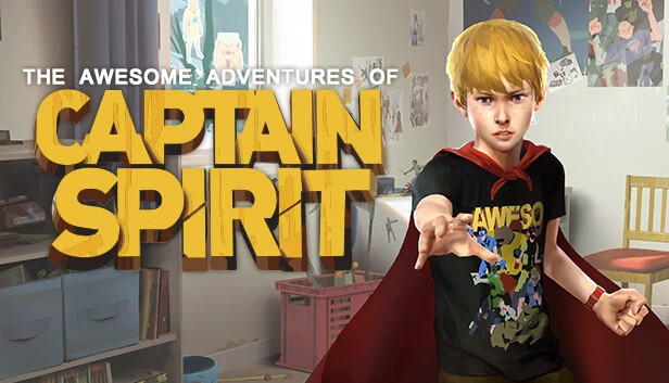 奇异人生：超能队长的奇妙冒险（The Awesome Adventures of Captain Spirit） 游戏封面