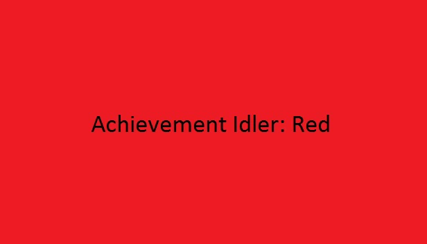 成就挂机：红（Achievement Idler: Red） 游戏封面