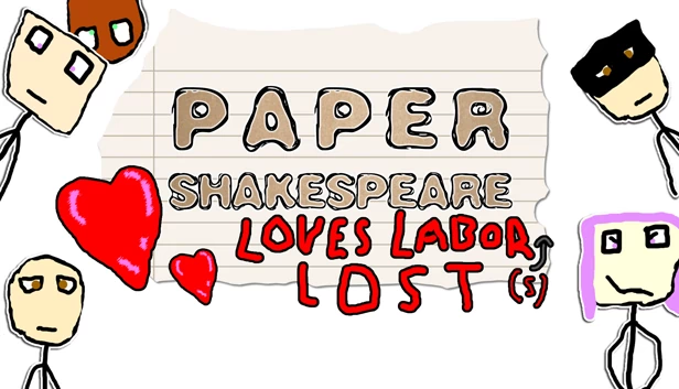 纸片莎士比亚:爱的徒劳(Paper Shakespeare: Loves Labor(s) Lost) 游戏封面