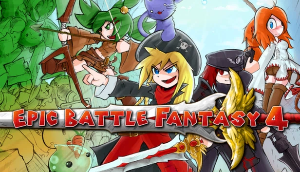 史诗幻想4（Epic Battle Fantasy 4） 游戏封面