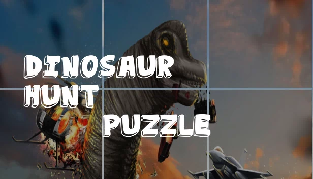 恐龙狩猎拼图(Dinosaur Hunt Puzzle) 游戏封面