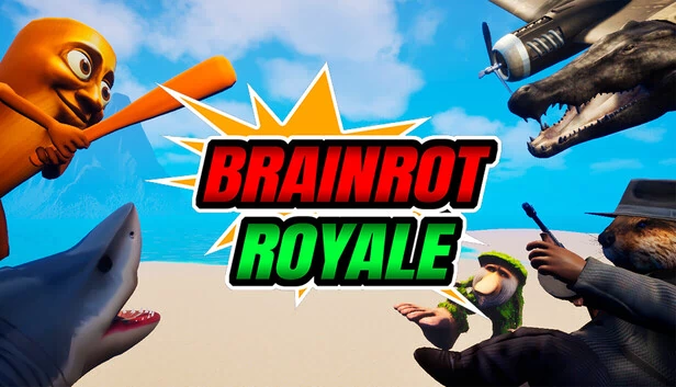 脑腐大逃杀(Brainrot Royale) 游戏封面