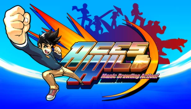 狂野王牌：疯狂格斗行动！（Aces Wild: Manic Brawling Action!） 游戏封面
