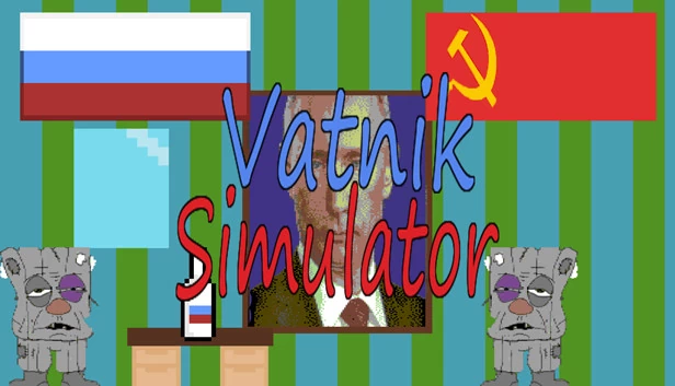 瓦特尼克模拟器 - 俄罗斯爱国者游戏（Vatnik Simulator - A Russian Patriot Game） 游戏封面