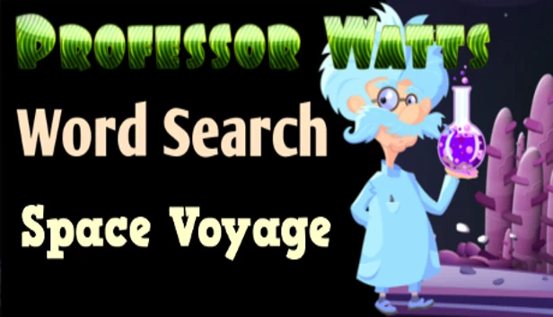 沃茨教授单词搜索：太空之旅（Professor Watts Word Search: Space Voyage） 游戏封面