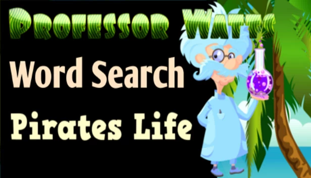 瓦茨教授单词搜索：海盗生活（Professor Watts Word Search: Pirates Life） 游戏封面