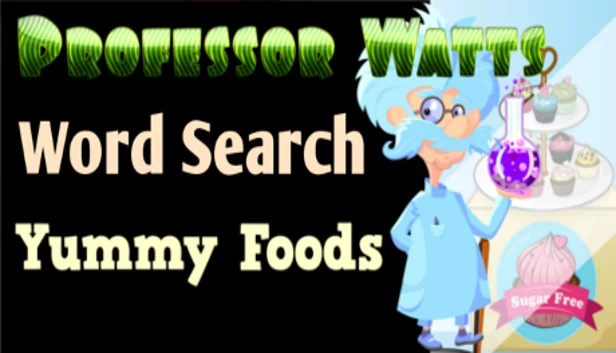 沃茨教授单词搜索:美味食物(Professor Watts Word Search: Yummy Foods) 游戏封面