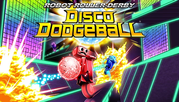 机器人碰撞迪斯科躲避球（Robot Roller-Derby Disco Dodgeball） 游戏封面