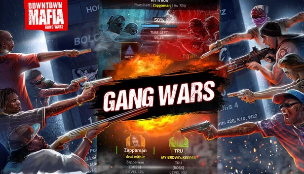 市中心黑手党：帮派战争（Downtown Mafia: Gang Wars） 游戏封面