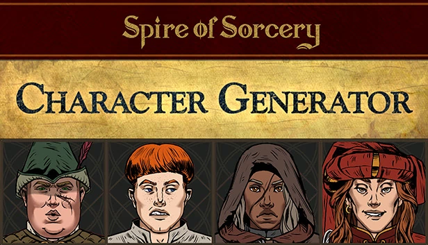 魔法尖塔 – 角色生成器(Spire of Sorcery – Character Generator) 游戏封面