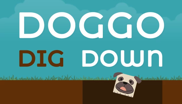 狗狗挖挖（Doggo Dig Down） 游戏封面
