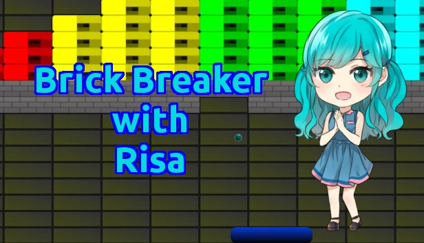 砖块破坏者与理沙（Brick Breaker with Risa） 游戏封面