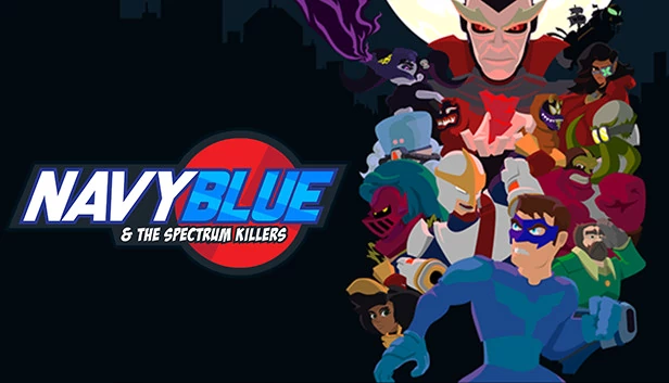 海军蓝与光谱杀手（Navyblue and the Spectrum Killers） 游戏封面