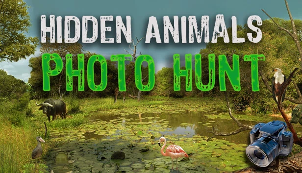 隐藏动物：照片狩猎 - 全球野生动物园（Hidden Animals: Photo Hunt - Worldwide Safari） 游戏封面
