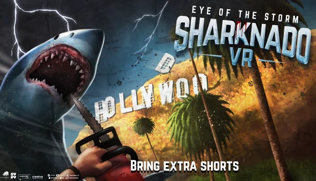 鲨卷风VR：风暴之眼（Sharknado VR: Eye of the Storm） 游戏封面
